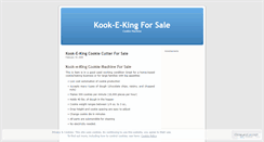 Desktop Screenshot of kookeking.wordpress.com