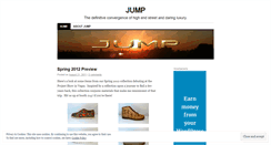 Desktop Screenshot of jumpshoes.wordpress.com