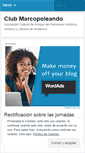 Mobile Screenshot of marcopoleando.wordpress.com