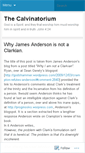 Mobile Screenshot of calvinatorium.wordpress.com
