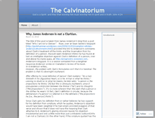 Tablet Screenshot of calvinatorium.wordpress.com