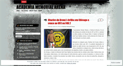 Desktop Screenshot of memorialarena.wordpress.com