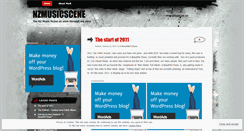 Desktop Screenshot of nzmusicscene.wordpress.com