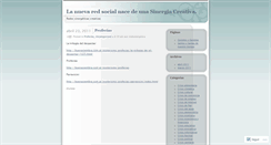 Desktop Screenshot of clubsinergetico.wordpress.com