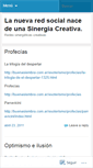 Mobile Screenshot of clubsinergetico.wordpress.com