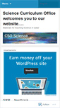Mobile Screenshot of csoscience.wordpress.com