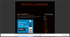 Desktop Screenshot of minn14.wordpress.com