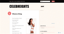 Desktop Screenshot of celebheights.wordpress.com