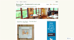 Desktop Screenshot of bookfarecafe.wordpress.com