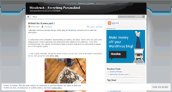 Desktop Screenshot of mecabrush.wordpress.com