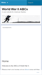 Mobile Screenshot of abcwwii.wordpress.com
