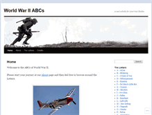 Tablet Screenshot of abcwwii.wordpress.com