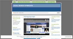 Desktop Screenshot of localsearchsyndicate.wordpress.com