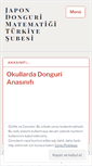 Mobile Screenshot of japonmatematik.wordpress.com