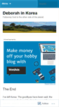 Mobile Screenshot of deborahinkorea.wordpress.com