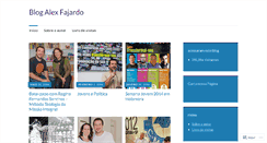 Desktop Screenshot of alexfajardo.wordpress.com