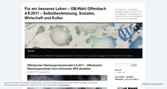 Desktop Screenshot of offenbachammain.wordpress.com