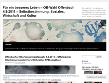 Tablet Screenshot of offenbachammain.wordpress.com