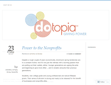 Tablet Screenshot of dotopia.wordpress.com