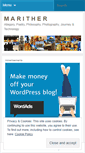 Mobile Screenshot of maritheranastacio.wordpress.com