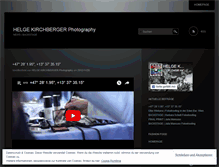 Tablet Screenshot of helgekirchberger.wordpress.com