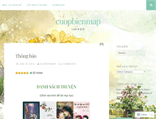 Tablet Screenshot of cuopbienmap.wordpress.com