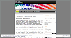 Desktop Screenshot of mindcolors.wordpress.com