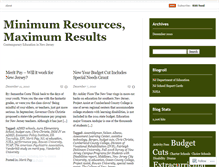 Tablet Screenshot of njeducation.wordpress.com