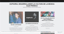 Desktop Screenshot of euphorianews.wordpress.com