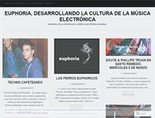 Tablet Screenshot of euphorianews.wordpress.com