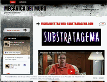 Tablet Screenshot of mecanicadelmuro.wordpress.com