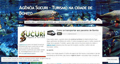 Desktop Screenshot of ecoturismoembonito.wordpress.com