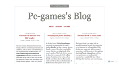 Desktop Screenshot of 2010pcgames.wordpress.com