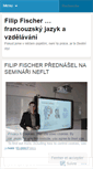 Mobile Screenshot of filipfischer.wordpress.com