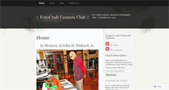 Desktop Screenshot of dcfotocraftclub.wordpress.com