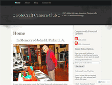 Tablet Screenshot of dcfotocraftclub.wordpress.com