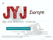 Tablet Screenshot of jyjeurope.wordpress.com