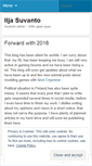 Mobile Screenshot of iljasuvanto.wordpress.com