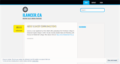 Desktop Screenshot of ilancer.wordpress.com
