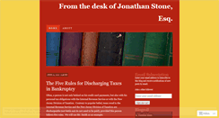 Desktop Screenshot of jonstonelaw.wordpress.com