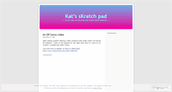 Desktop Screenshot of idahokat.wordpress.com