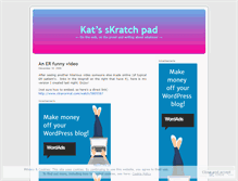 Tablet Screenshot of idahokat.wordpress.com