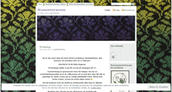 Desktop Screenshot of maskinstickning.wordpress.com