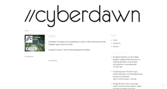 Desktop Screenshot of cyberdawn.wordpress.com