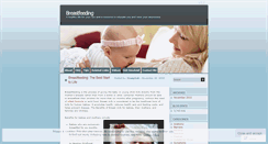 Desktop Screenshot of breastfeedingcycle.wordpress.com