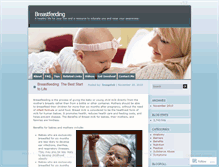 Tablet Screenshot of breastfeedingcycle.wordpress.com