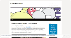 Desktop Screenshot of esosmicrobios.wordpress.com