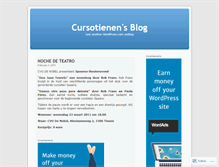 Tablet Screenshot of cursotienen.wordpress.com