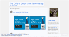 Desktop Screenshot of goldsgymtucson.wordpress.com