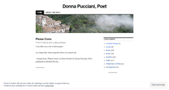 Desktop Screenshot of donnapuccianipoet.wordpress.com